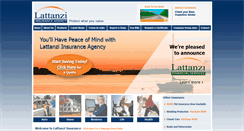 Desktop Screenshot of lattanziinsurance.com
